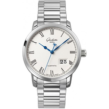 Glashutte Senator Panorama Silver Dial Men's Watch 100-03-32-42-14