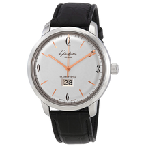 Glashutte Senator Silver Dial Automatic Men's Watch 39-47-01-02-04