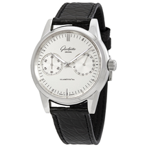 Glashutte Senator Silver Dial Automatic Men's Watch 39-58-02-02-04