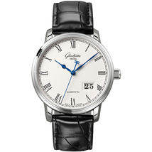 Glashutte Senator Silver Dial Automatic Men's Watch 100-03-32-42-04