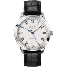 Glashutte Senator Silver Dial Automatic Men's Watch 39-59-01-02-04