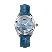 Glashutte Serenade Blue Mother Of Pearl Dial Ladies Watch 39-22-11-02-04