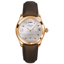 Glashutte Serenade Mother Of Pearl Dial Ladies Watch 39-22-09-01-44