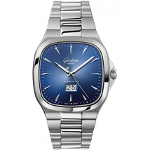 Glashutte Seventies  Blue Dial Automatic Men's Watch 39-47-13-12-14