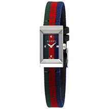 Gucci G-Frame Ladies Nylon Watch YA147509