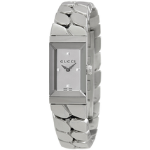 Gucci G-Frame Silver Dial Ladies Watch YA147501