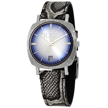 Gucci Light Blue- Silver Dial Men's Watch YA152401