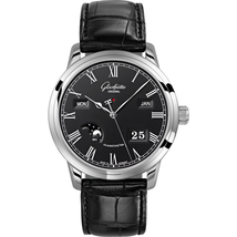 Glashutte Senator Black Dial Automatic Men's Watch 100-02-25-12-05