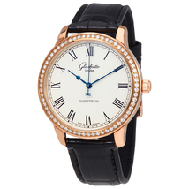 Glashutte Senator Silver Dial Automatic Men's Watch 39-59-01-15-04
