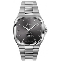 Glashutte Seventies Grey Dial Automatic Men's Watch 39-47-12-12-14