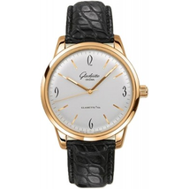 Glashutte Sixties Silver Dial Automatic Men's Watch 39-52-01-01-04