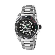 Gucci Gucci Dive Quartz Black Dial Men's Watch YA136218 YA136218