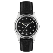 Gucci Gucci G-Timeless Automatic Black Onyx Stone Dial Men's Watch YA126286 YA126286