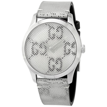 Gucci G-Timeless GG Motif Hologram Dial Unisex Watch YA1264058