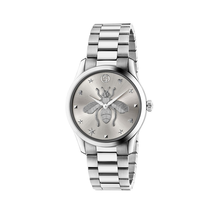 Gucci Gucci G-Timeless Quartz Silver Dial Ladies Watch YA1264126 YA1264126