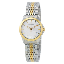 Gucci Swiss G-Timeless Silver Dial Ladies Watch YA126511