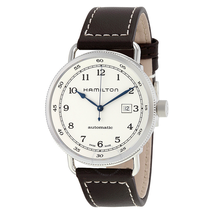 Hamilton Khaki Navy Pioneer Automatic Silver Dial Men's Watch H77715553