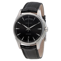 Hamilton Jazzmaster Black Dial Black Leather Men's Watch H32505731