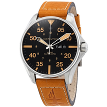 Hamilton Khaki Pilot Black Dial Automatic Men's Watch H64725531