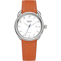 Hermes Arceau White Dial Automatic Ladies 040091WW00