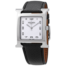 Hermes Heure H White Dial Ladies Large Watch 036832WW00