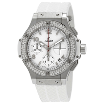 Hublot Big Bang Chronograph UWhite Dial White Rubber unisex Watch 342SE230RW114 342.SE.230.RW.114