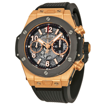 Hublot Big Bang Unico King Gold Ceramic Skeletal Dial Men's Watch 411.OM.1180.RX