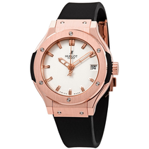 Hublot Classic Fusion King Gold Opaline Quartz Ladies Watch 581.OX.2610.RX