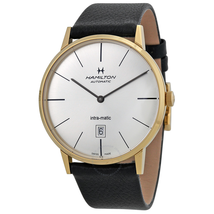 Hamilton Intra-Matic Automatic Yellow Gold PVD Men's  Watch H38735751