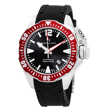 Hamilton Khaki Navy Automatic Black Dial Men's Watch H77725335