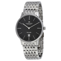 Hamilton Timeless Classic Intra-Matic Black Dial Stainless Steel Men's Watch H38755131
