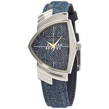 Hamilton Ventura Jeans Quartz Blue Dial Unisex Watch H24411941