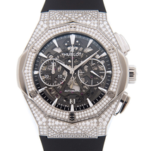 Hublot Classic Fusion Aerofusion Orlinski Titanium Pave Chronograph Automatic Men's Watch 525.NX.0170.RX.1804.ORL18 525.NX.0170.RX.1704.ORL18
