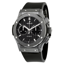Hublot Classic Fusion Chronograph Black Magic Mat Carbon Fiber Dial Automatic Men's Watch 521.CM.1771.RX