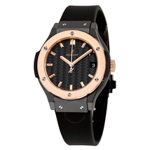 Hublot Classic Fusion Quartz Black Dial Ladies Watch 581.CO.1781.RX