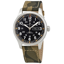Hamilton Khaki Field Automatic Black Dial Men's Watch H70535031