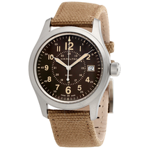 Hamilton Khaki Field Brown Dial Men's Watch H68201993