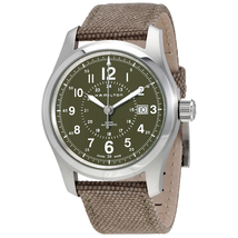 Hamilton Khaki Field Olive Green Dial Automatic Men's Watch H70605963
