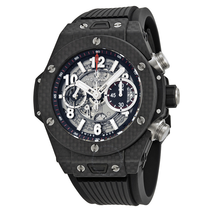 Hublot Big Bang Unico Carbon Automatic Skeletal Dial Men's Watch 411.QX.1170.RX