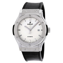Hublot Classic Fusion Automatic Opaline Dial Titanium Men's Watch 542.NX.2611.LR