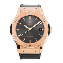 Hublot Classic Fusion Racing Grey King Gold 45mm Watch 511.OX.7081.LR