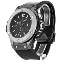 Hublot Ice Bang Black Dial Chronograph Men's Watch 309.CK.1140.RX