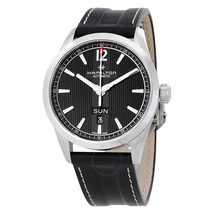 Hamilton Broadway Day Date Auto Leather Men's Watch H43515735
