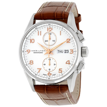 Hamilton Jazzmaster Maestro White Dial Leather Strap Men's Watch H32576515