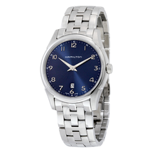 Hamilton Jazzmaster Thinline Blue Dial Stainless Steel Men's Watch H38511143