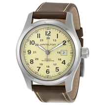 Hamilton Khaki Field Automatic Beige Dial Men's Watch H70555523