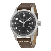 Hamilton Khaki Officers Automatic Black Dial Men's Watch H70625533