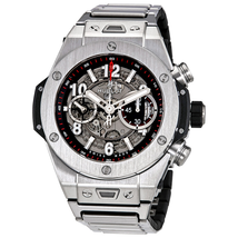 Hublot Big Bang Unico Mat Black Skeleton Dial Chronograph Men's Watch 411.NX.1170.NX