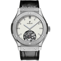Hublot Classic Fusion Tourbillon 45mm Dial White Automatic Men's Watch 505.NX.2610.LR