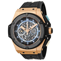 Hublot King Power Maradona Skeleton Dial Automatic Men's Watch 716.OM.1129.RX.DMA12